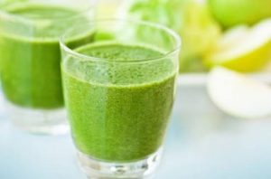 vaso verde para perder un kilo de grasa