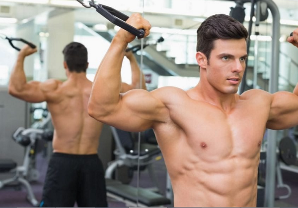 Ejercicios de biceps para hombres en casa